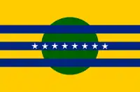 Bandera del estado Bolívar