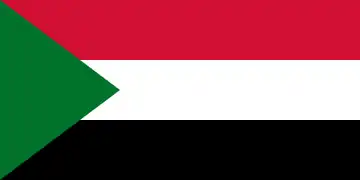 Bandera de Sudán