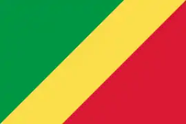 Bandera de República del Congo