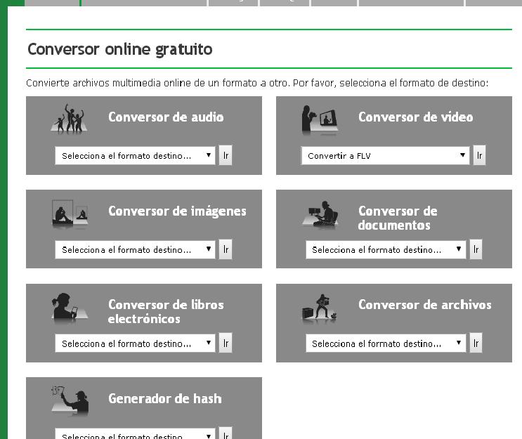 Conversor online gratuito