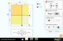 Screenshot of the simulation Area Model Multiplication