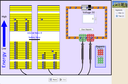 Screenshot of the simulation Semiconductors